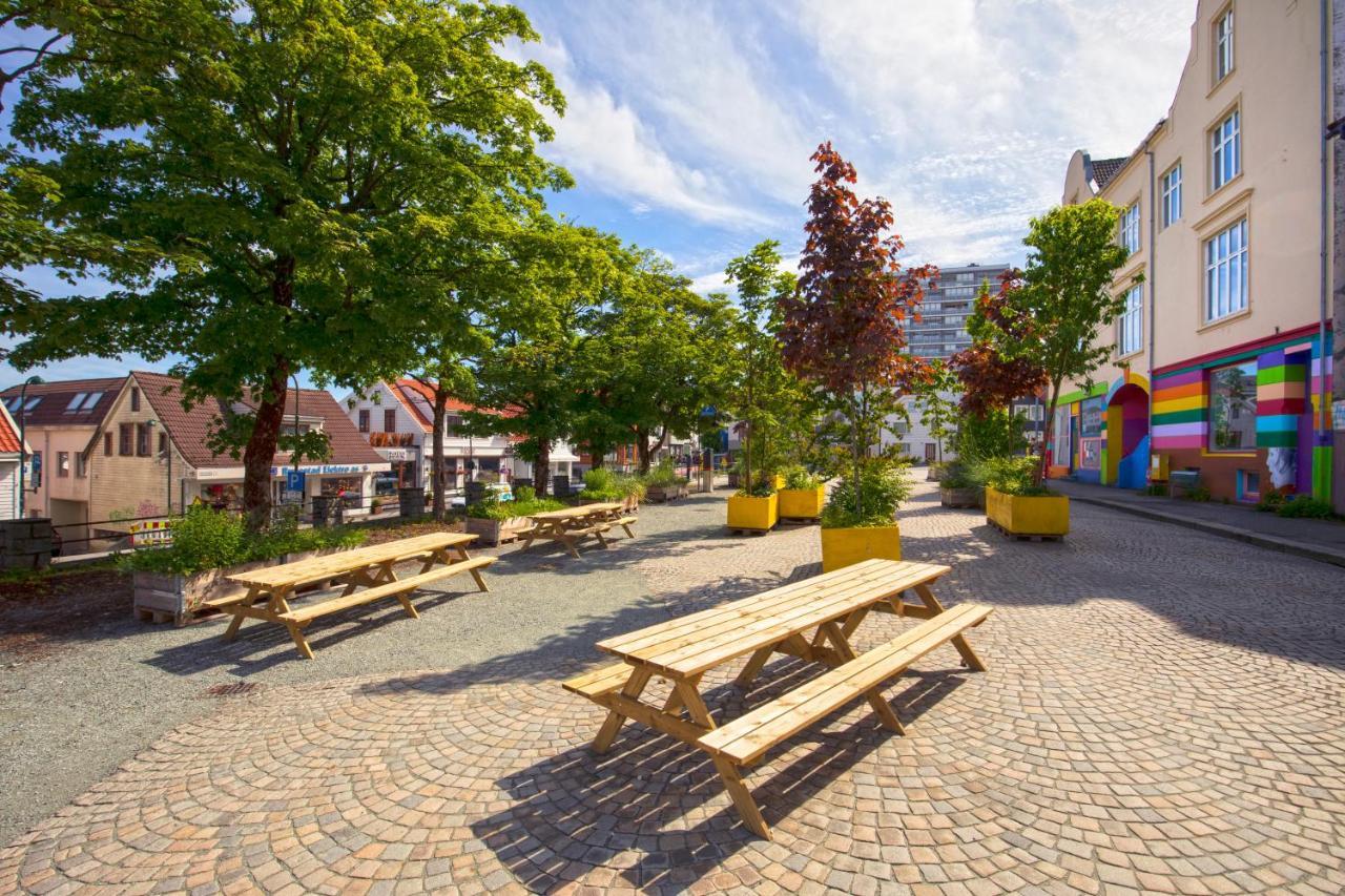 Central Studio Apartment Stavanger Bagian luar foto