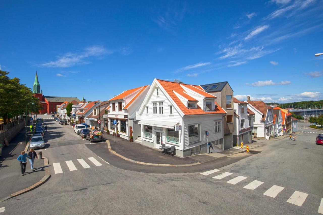 Central Studio Apartment Stavanger Bagian luar foto
